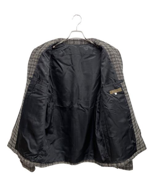 Y's for men（ワイズフォーメン）Y'S for men (ワイズフォーメン) ジップジャケット ブラック×ホワイト サイズ:Lの古着・服飾アイテム