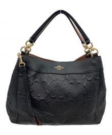 COACH（コーチ）の古着「2WAYバッグ」｜ブラック