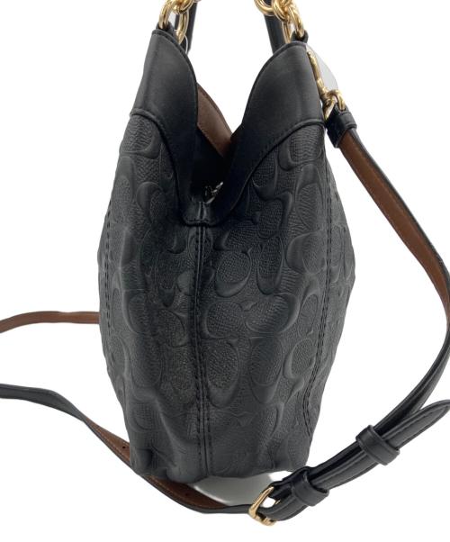 COACH（コーチ）COACH (コーチ) 2WAYバッグ ブラックの古着・服飾アイテム
