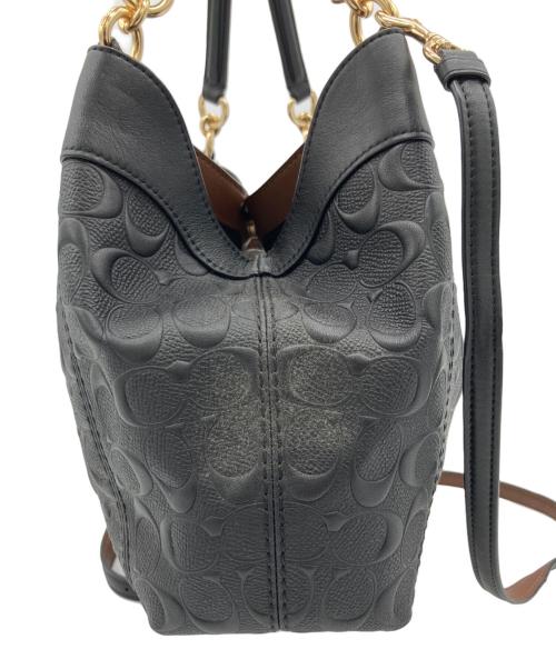 COACH（コーチ）COACH (コーチ) 2WAYバッグ ブラックの古着・服飾アイテム