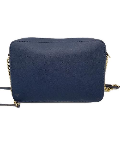 MICHAEL KORS（マイケルコース）MICHAEL KORS (マイケルコース) チェーンショルダーバッグ ネイビーの古着・服飾アイテム