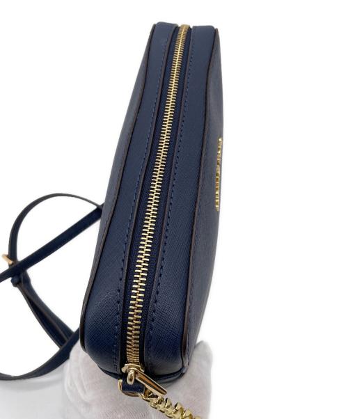 MICHAEL KORS（マイケルコース）MICHAEL KORS (マイケルコース) チェーンショルダーバッグ ネイビーの古着・服飾アイテム