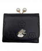 DISNEY×MARY QUANTディズニー×マリークヮント）の古着「がま口財布」｜ブラック