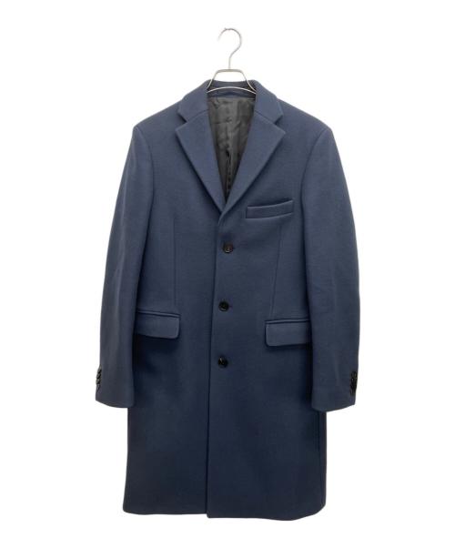Acne studios（アクネ ストゥディオズ）Acne studios (アクネ ストゥディオズ) チェスターコート ネイビー サイズ:48の古着・服飾アイテム