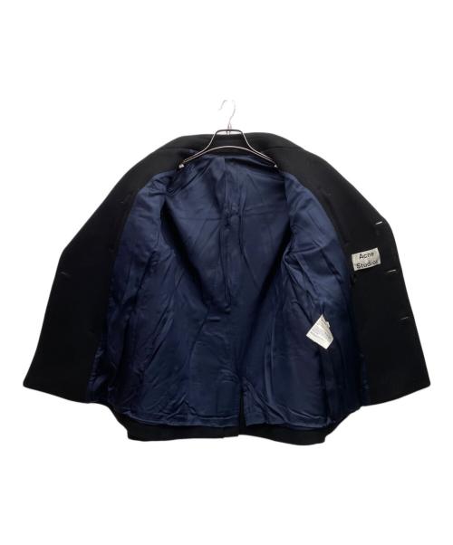 Acne studios（アクネ ストゥディオズ）ACNE STUDIOS (アクネ ストゥディオズ) Pコート ブラック サイズ:44の古着・服飾アイテム