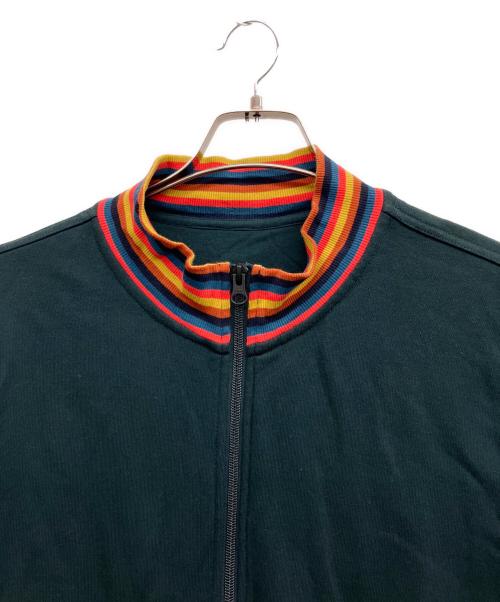 PAUL SMITH（ポールスミス）Paul Smith (ポールスミス) ジップスウェット グリーン サイズ:Lの古着・服飾アイテム