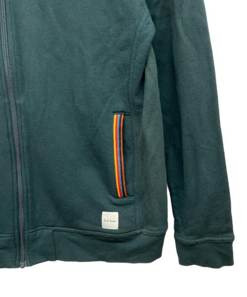 PAUL SMITH（ポールスミス）Paul Smith (ポールスミス) ジップスウェット グリーン サイズ:Lの古着・服飾アイテム