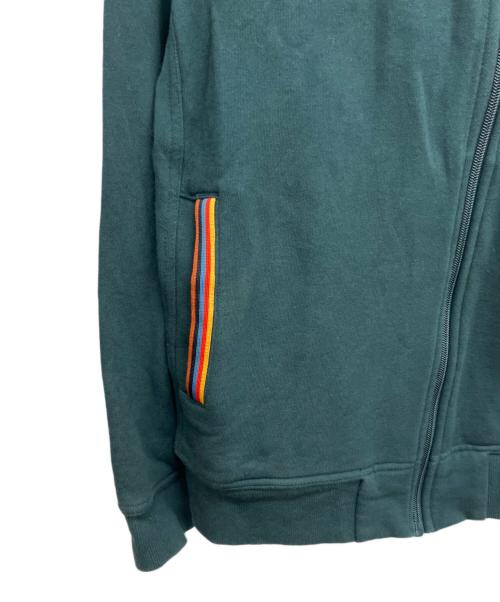 PAUL SMITH（ポールスミス）Paul Smith (ポールスミス) ジップスウェット グリーン サイズ:Lの古着・服飾アイテム