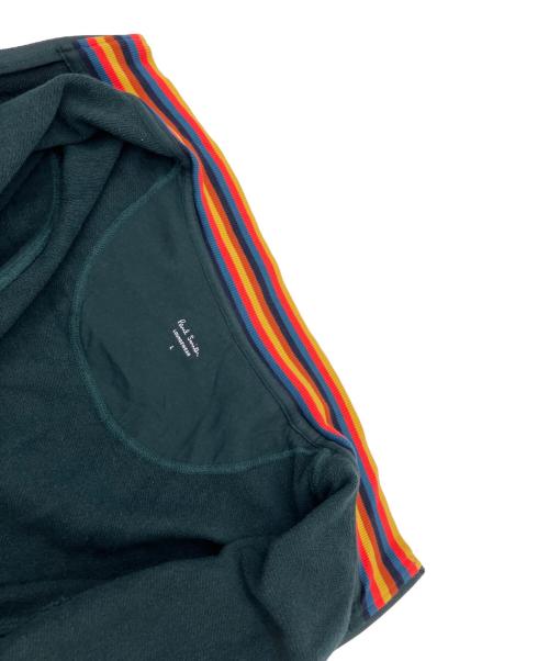 PAUL SMITH（ポールスミス）Paul Smith (ポールスミス) ジップスウェット グリーン サイズ:Lの古着・服飾アイテム