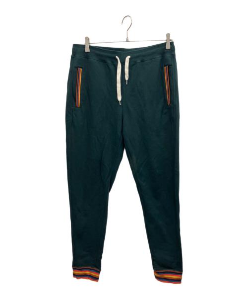 PAUL SMITH（ポールスミス）Paul Smith (ポールスミス) スウェットパンツ グリーン サイズ:Lの古着・服飾アイテム