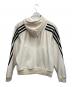 adidas (アディダス) コーデュロイジップパーカー オフホワイト サイズ:L：3500円
