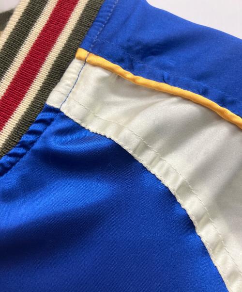 TED COMPANY（テッドカンパニー）TED COMPANY (テッドカンパニー) スカジャン ブルー×ブラック サイズ:42の古着・服飾アイテム