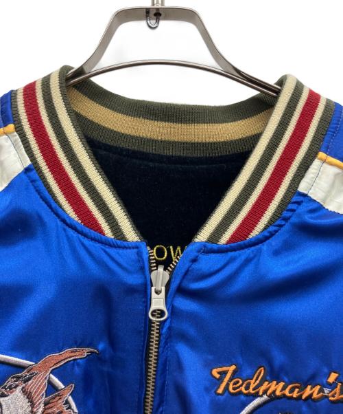 TED COMPANY（テッドカンパニー）TED COMPANY (テッドカンパニー) スカジャン ブルー×ブラック サイズ:42の古着・服飾アイテム