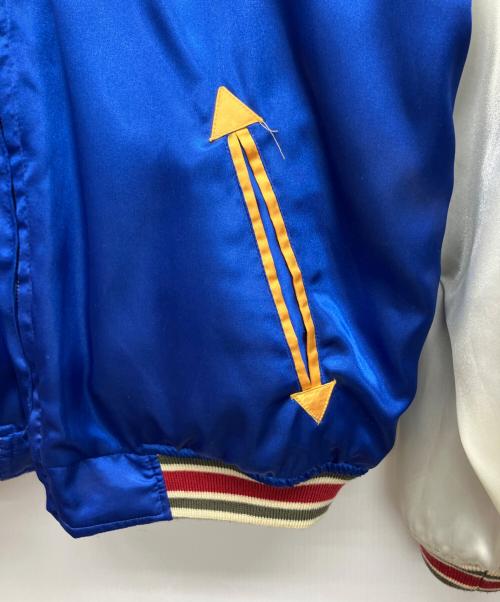 TED COMPANY（テッドカンパニー）TED COMPANY (テッドカンパニー) スカジャン ブルー×ブラック サイズ:42の古着・服飾アイテム
