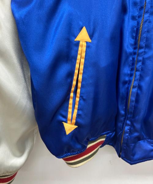 TED COMPANY（テッドカンパニー）TED COMPANY (テッドカンパニー) スカジャン ブルー×ブラック サイズ:42の古着・服飾アイテム
