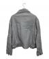 ZARA (ザラ) フェイクレザージャケット グレー サイズ:L：4000円