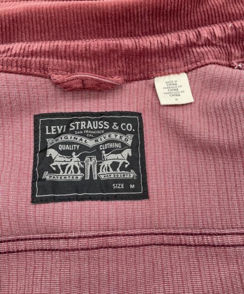 LEVI'S（リーバイス）LEVI'S (リーバイス) コーデュロイジャケット ボルドー サイズ:Mの古着・服飾アイテム