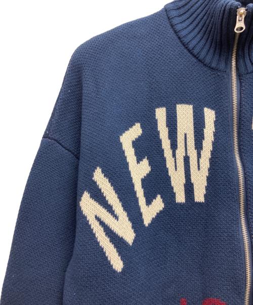 AVIREX（アヴィレックス）AVIREX (アヴィレックス) 厚手ニット ネイビー サイズ:Lの古着・服飾アイテム