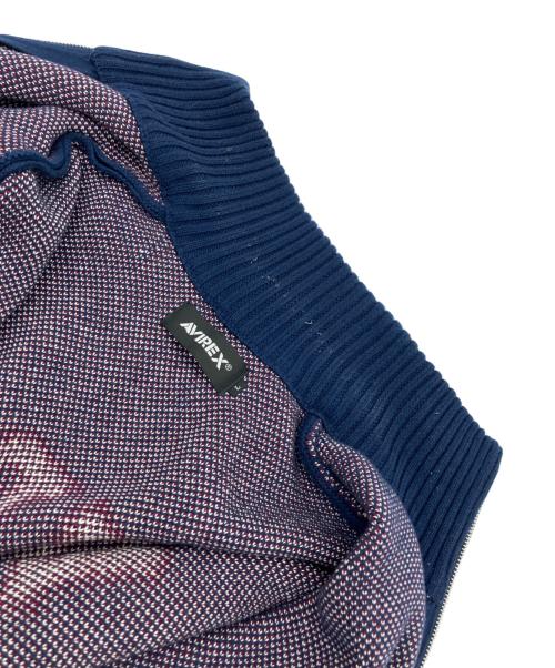 AVIREX（アヴィレックス）AVIREX (アヴィレックス) 厚手ニット ネイビー サイズ:Lの古着・服飾アイテム
