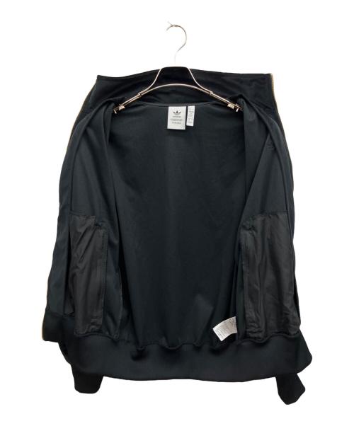 adidas（アディダス）adidas (アディダス) ベロアトラックジャケット ブラック サイズ:Mの古着・服飾アイテム