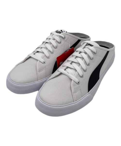 PUMA（プーマ）PUMA (プーマ) Bari Mule ホワイト×ブラック サイズ:26㎝ 未使用品の古着・服飾アイテム