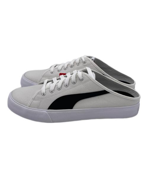 PUMA（プーマ）PUMA (プーマ) Bari Mule ホワイト×ブラック サイズ:26㎝ 未使用品の古着・服飾アイテム