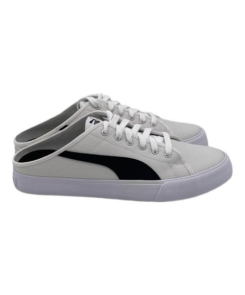 PUMA（プーマ）PUMA (プーマ) Bari Mule ホワイト×ブラック サイズ:26㎝ 未使用品の古着・服飾アイテム