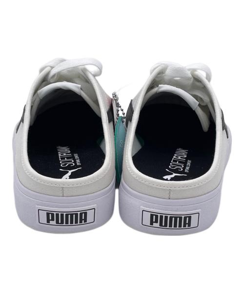 PUMA（プーマ）PUMA (プーマ) Bari Mule ホワイト×ブラック サイズ:26㎝ 未使用品の古着・服飾アイテム