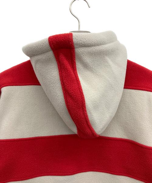 Hanes（ヘインズ）Hanes (ヘインズ) フリースジャケット ベージュ×レッド サイズ:160の古着・服飾アイテム