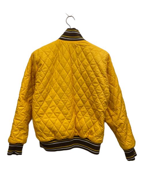 PUMA（プーマ）PUMA (プーマ) リバーシブル中綿ジャケット イエロー×ブラウン サイズ:Mの古着・服飾アイテム
