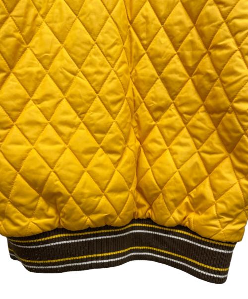 PUMA（プーマ）PUMA (プーマ) リバーシブル中綿ジャケット イエロー×ブラウン サイズ:Mの古着・服飾アイテム