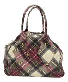 Vivienne Westwood（ヴィヴィアンウエストウッド）の古着「ハンドバッグ」｜ホワイト×ピンク