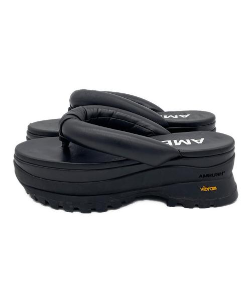 AMBUSH（アンブッシュ）AMBUSH (アンブッシュ) GETA SANDALS ブラック サイズ:40の古着・服飾アイテム