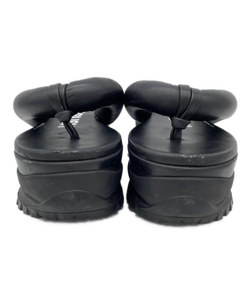 AMBUSH（アンブッシュ）AMBUSH (アンブッシュ) GETA SANDALS ブラック サイズ:40の古着・服飾アイテム