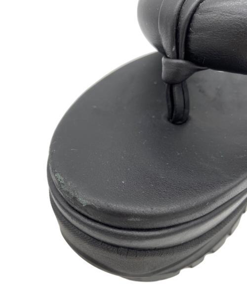 AMBUSH（アンブッシュ）AMBUSH (アンブッシュ) GETA SANDALS ブラック サイズ:40の古着・服飾アイテム