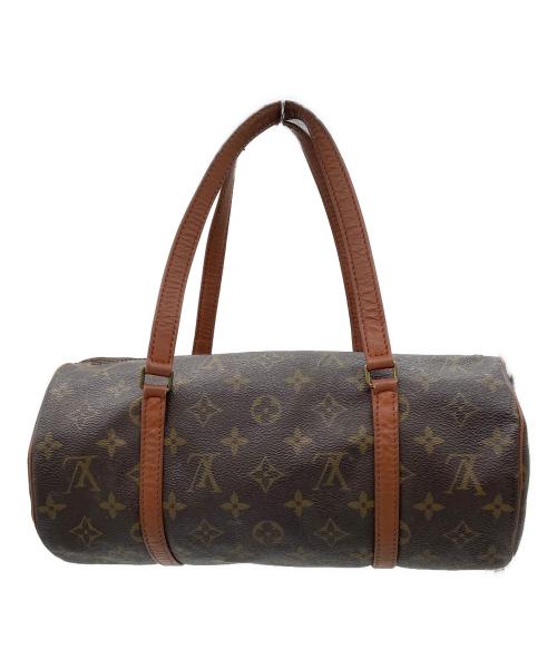 LOUIS VUITTON（ルイ ヴィトン）LOUIS VUITTON (ルイ ヴィトン) モノグラム　パピヨンGM　ハンドバッグ ブラウンの古着・服飾アイテム