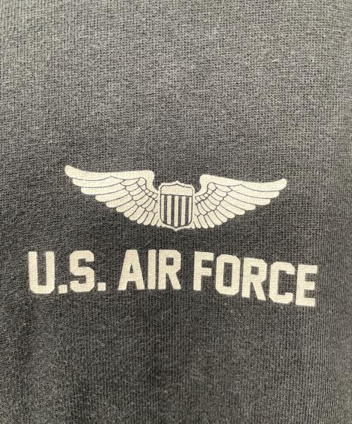 AVIREX USA（アヴィレックス ユーエスエー）AVIREX USA (アヴィレックス ユーエスエー) スウェット ブラック サイズ:Lの古着・服飾アイテム