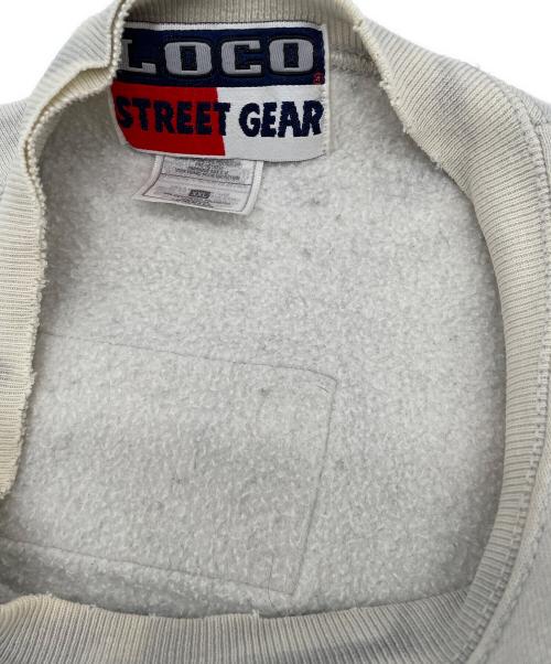 LOCO STREET GEAR（ロコ ストレート ギア）LOCO STREET GEAR (ロコ ストレート ギア) スウェット グレー サイズ:XXLの古着・服飾アイテム