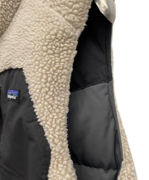 Patagonia（パタゴニア）Patagonia (パタゴニア) リバーシブル・ビビー・ダウン・ベスト グレー×ベージュ サイズ:サイズ表記無しの古着・服飾アイテム