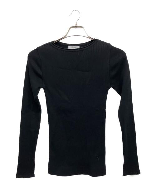 YONFA（ヨンファ）YONFA (ヨンファ) 薄手ニット ブラック サイズ:FREEの古着・服飾アイテム