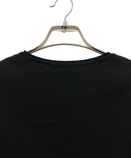 YONFA（ヨンファ）YONFA (ヨンファ) 薄手ニット ブラック サイズ:FREEの古着・服飾アイテム