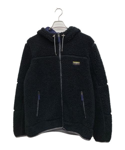 L.L.Bean（エルエルビーン）L.L.Bean (エルエルビーン) ボアジャケット ブラック サイズ:サイズ表記無しの古着・服飾アイテム