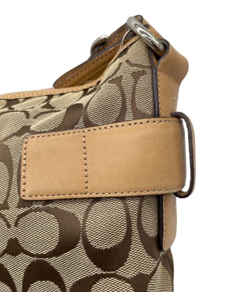 COACH（コーチ）COACH (コーチ) ショルダーバッグ ベージュの古着・服飾アイテム