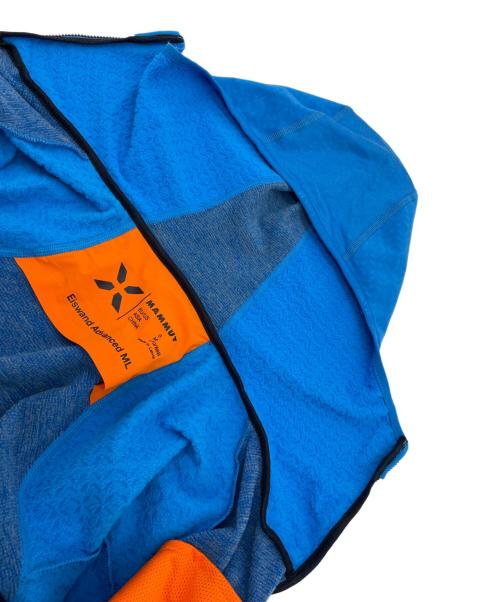 MAMMUT（マムート）MAMMUT (マムート) ジップパーカー ブルー サイズ:ASIA　Mの古着・服飾アイテム