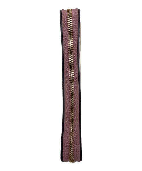 COACH（コーチ）COACH (コーチ) ラウンドファスナー財布 ホワイトの古着・服飾アイテム