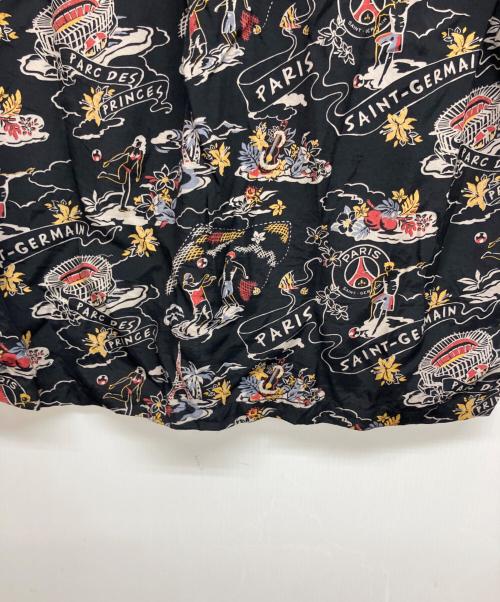 EDIFICE（エディフィス）EDIFICE (エディフィス) アロハシャツ ブラック サイズ:Sの古着・服飾アイテム