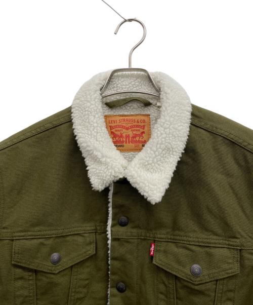 LEVI'S（リーバイス）LEVI'S (リーバイス) ボアジャケット カーキ サイズ:Mの古着・服飾アイテム