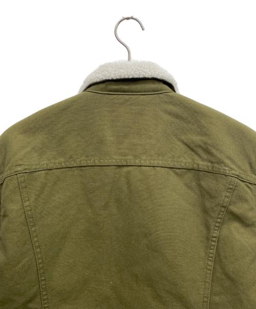 LEVI'S（リーバイス）LEVI'S (リーバイス) ボアジャケット カーキ サイズ:Mの古着・服飾アイテム