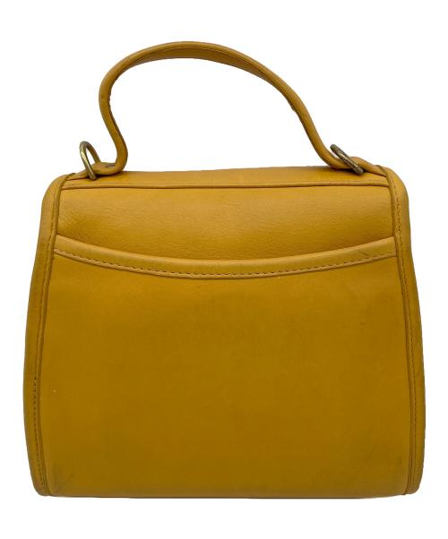 COACH（コーチ）COACH (コーチ) ハンドバッグ イエローの古着・服飾アイテム