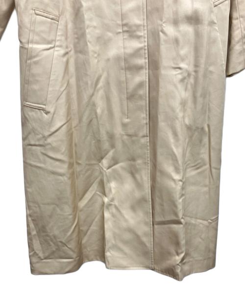 SHIPS（シップス）SHIPS (シップス) スタンドカラー ビッグトレンチコート ベージュ サイズ:40の古着・服飾アイテム